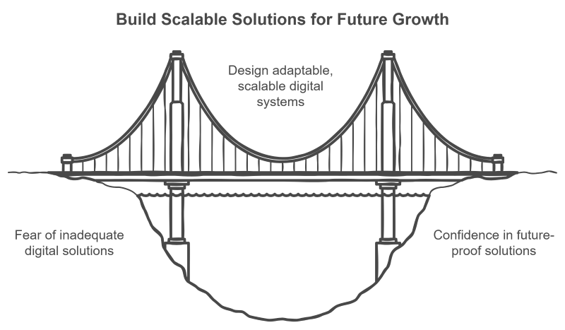 building scalable solutions with digital transformation company