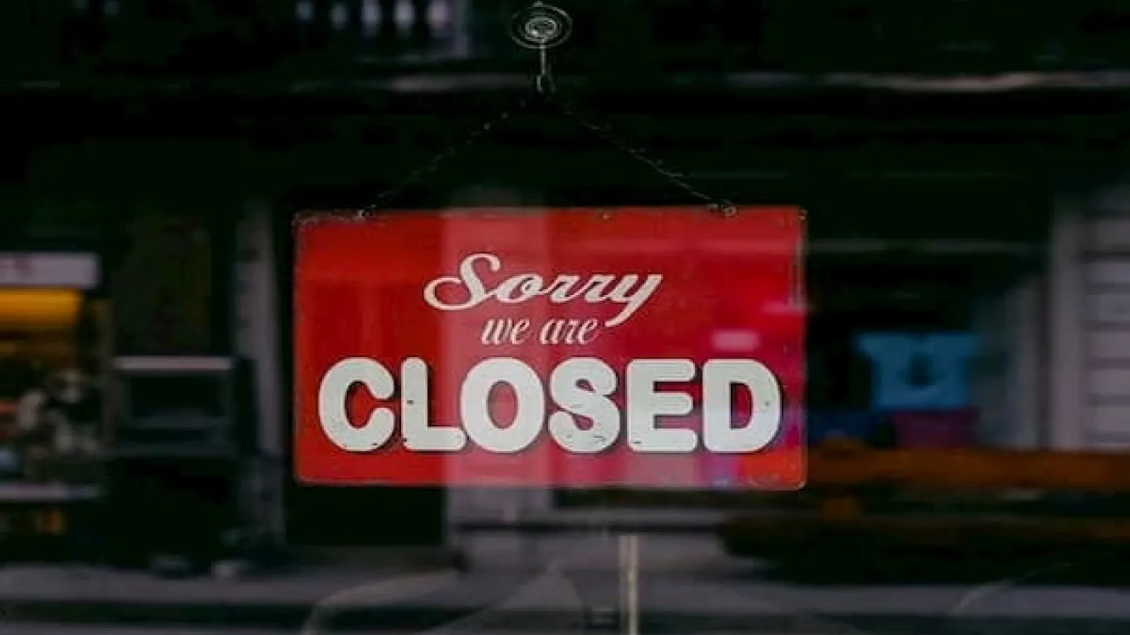 Closed Sign