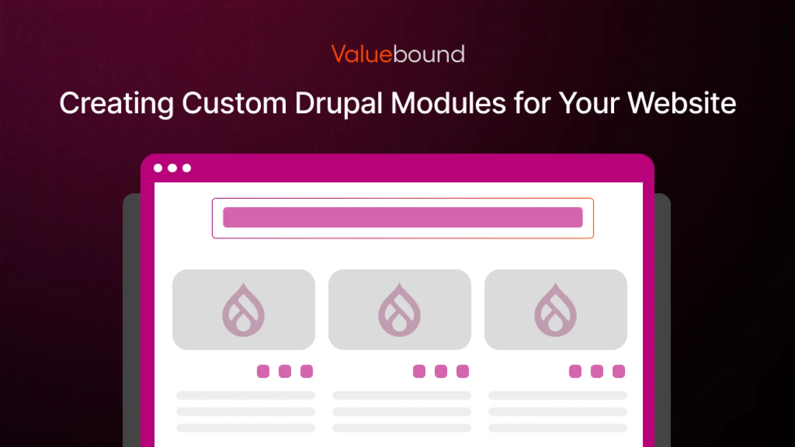 Creating Custom Modules for Drupal