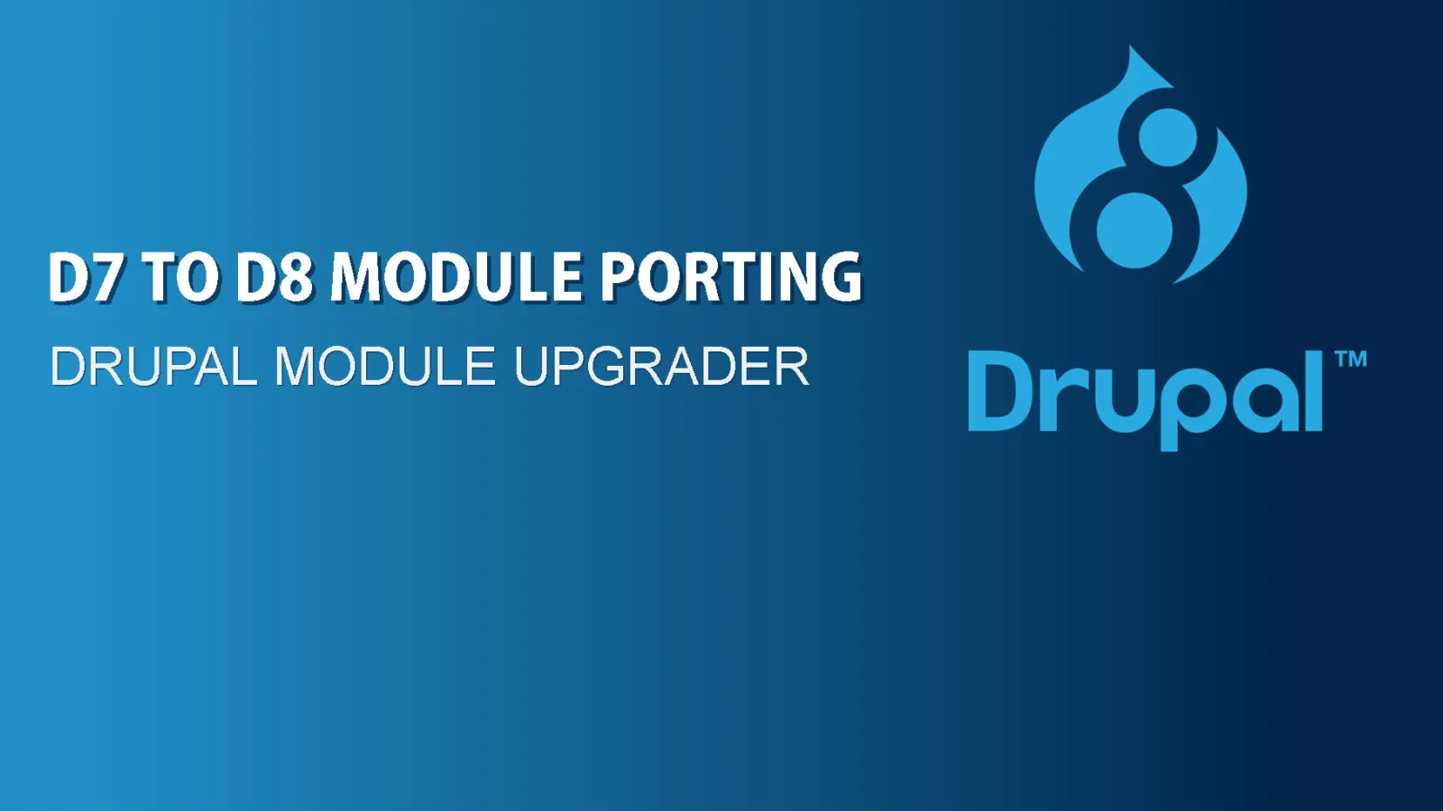 Drupal Module Upgrader