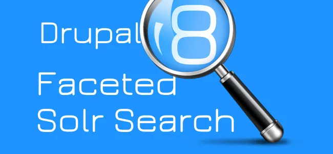 Implement Faceted search with Solr in Drupal 8?